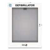 CARDIACT™ LIFEPAK CR2 Fully-Automatic, USB, English Handle, Alarmed Cabinet (AOHCAP12CR2) Each