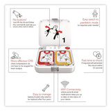 CARDIACT™ LIFEPAK CR2 USB Defibrillator, Semi-Automatic, English, Handle (AOH99512001435) Each