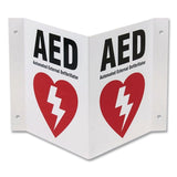 CARDIACT™ LIFEPAK CR2 Semi-Automatic, Cellular, English, Handle, Standard Cabinet (AOHCAP7CR2) Each