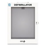 CARDIACT™ LIFEPAK CR2 Fully-Automatic, Cellular, English/Spanish, Handle, Alarmed Cabinet (AOHCAP10CR2) Each