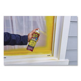 Flex Seal Products® Removable Rubber Sealant Coating Flood Protection Spray, 17 oz Aerosol Can, Dries Yellow, 4/Carton (FSGRFSYELR24) Case of 4