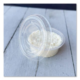 AmerCareRoyal® Portion Cup Lids, Fits 1.5 oz to 2 oz Portion Cups, Clear, 100/Pack, 25 Packs/Carton (RPP60003027) Case of 2500