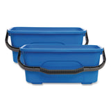 Gritt Commercial Window and General Cleaning Bucket, 3 gal, Blue, 2/Carton (GCEGRI1832PK) Each