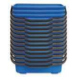 Gritt Commercial Window and General Cleaning Bucket, 3 gal, Blue, 12/Carton (GCEGRI18312PK) Case of 12