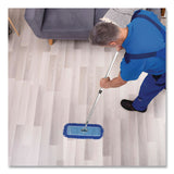 Gritt Commercial All-In-One 24" Microfiber Dust Mop Set with Telescopic Handle, 24 x 5, Blue, Microfiber Head, 72" Silver Aluminum Handle (GCEGRI17424T) 1 KT
