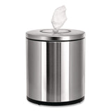 Gritt Commercial Stainless Steel Tabletop Wipes Dispenser, 10 x 10 x 11.75, Brushed Stainless Steel (GCEGRI510T) Each