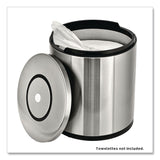 Gritt Commercial Stainless Steel Tabletop Wipes Dispenser, 10 x 10 x 11.75, Brushed Stainless Steel (GCEGRI510T) Each
