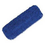 Gritt Commercial Microfiber Looped Dust Mop Pad Head, 24 x 5, Blue (GCEGRI18224) Each