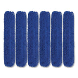 Gritt Commercial Microfiber Looped Dust Mop Pad Head, 48 x 5, Blue, 6/Pack (GCEGRI182486PK) Case of 6