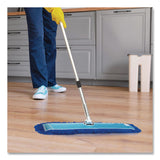 Gritt Commercial Microfiber Looped Dust Mop Pad Head, 48 x 5, Blue, 6/Pack (GCEGRI182486PK) Case of 6