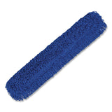Gritt Commercial Microfiber Looped Dust Mop Pad Head, 48 x 5, Blue, 6/Pack (GCEGRI182486PK) Case of 6