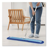 Gritt Commercial Microfiber Looped Dust Mop Pad Head, 60 x 5, Blue, 6/Pack (GCEGRI182606PK) Case of 6