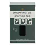 Furloo Wall-Mount Pet Waste Header Bag Dispenser, Green (GCEFLO13HDG) Each