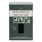 Furloo Wall-Mount Pet Waste Header Bag Dispenser, Green (GCEFLO13HDG) Each