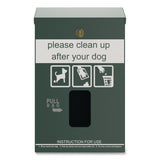 Furloo Wall-Mount Pet Waste Header Bag Dispenser, Green (GCEFLO13HDG) Each