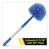 Gritt Commercial Cobweb/Corner Duster Brush with 20" Pole (GCEGRI108) Each