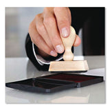 COSCO 2000 PLUS One-Color Felt Stamp Pad, #1, 4.25 x 2.75, Red, 12/Carton (CSC090410CT) Each
