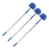 Gritt Commercial Cobweb/Corner Duster Brush with Telescopic Pole, 3 ft to 6 ft Handle, 3/Kit (GCEGRI1026F3PK) Each