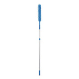 Gritt Commercial Flexible Wand Duster with Microfiber and Chenille Sleeve and 6 ft Telescopic Pole (GCEGRI1756F) Each