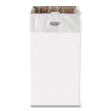 Gritt Commercial 30 Gallon Corrugated Cardboard Trash Can and Recycling Container, White, 4/Carton (GCEGRI52030G4) Case of 4