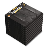 Furloo Pet Waste Station Header Heavy-Duty Leak-Resistant Dog Waste Refill Bags, Open-Face, 8.5" x 13.4", Black, 1000 Bags/Carton (GCEFLO2110) Case of 1000