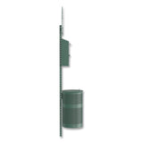 Furloo Pet Waste Station Starter Kit with Roll Bag Dispenser, Bags and Liners, 11.5 gal, Top Door, Green (GCEFLO1RSGB) Each