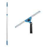 Gritt Commercial Pro Window Washing Kit with Swivel Squeegee and 6 ft Telescopic Pole, 14" Wide Blade (GCEGRI1306F14) Each