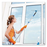 Gritt Commercial Pro Window Washing Kit with Swivel Squeegee and 6 ft Telescopic Pole, 14" Wide Blade (GCEGRI1306F14) Each