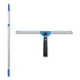 Gritt Commercial Pro Window Washing Kit with Swivel Squeegee and 6 ft Telescopic Pole, 18" Wide Blade (GCEGRI1306F18) Each