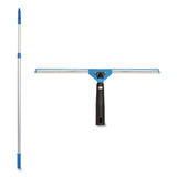 Gritt Commercial Pro Window Washing Kit with Swivel Squeegee and 6 ft Telescopic Pole, 18" Wide Blade, 2/Kit (GCEGRI1306F182P) Each