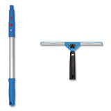 Gritt Commercial Pro Window Washing Kit with Swivel Window Squeegee and 20" Pole, 14" Wide Blade (GCEGRI131) Each