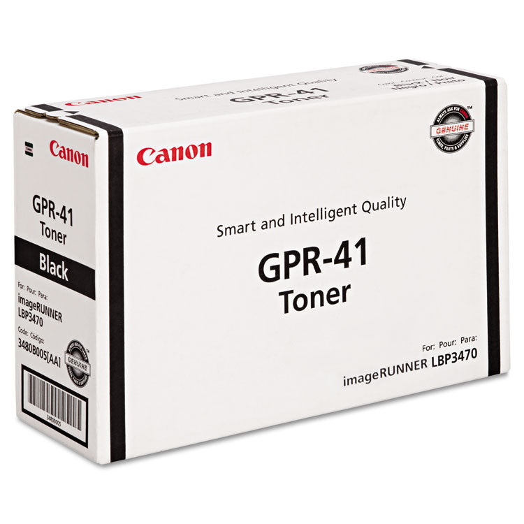 Canon® 3480B005AA (GPR-41) Toner, 6,400 Page-Yield, Black (CNM3480B005AA)