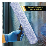 Gritt Commercial Heavy-Duty Swivel Window Washer, 18" Wide Blade, 12/Carton (GCEGRI1331812PK) Case of 12