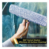 Gritt Commercial Heavy-Duty Swivel Window Washer, 18" Wide Blade, 12/Carton (GCEGRI1331812PK) Case of 12