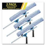 Gritt Commercial Swivel Window Washing Kit with Squeegee and Washer, 18" Wide, 3/Kit (GCEGRI136183PK) Each