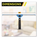 Gritt Commercial Swivel Window Washing Kit with Squeegee and Washer, 18" Wide, 3/Kit (GCEGRI136183PK) Each