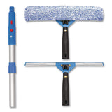 Gritt Commercial Pro Window Washing Kit with Squeegee, Washer and 6 ft Telescopic Pole, 14" Wide (GCEGRI1376F14) Each