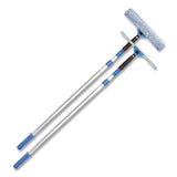 Gritt Commercial Pro Window Washing Kit with Squeegee, Washer and 6 ft Telescopic Pole, 14" Wide (GCEGRI1376F14) Each