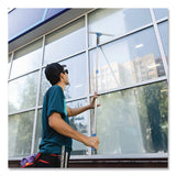 Gritt Commercial Pro Window Washing Kit with Squeegee, Washer and 6 ft Telescopic Pole, 18" Wide Blade (GCEGRI1376F18) Each