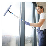 Gritt Commercial Pro Window Washing Kit with 14" Wide Blade Squeegee, Washer, 6 ft Telescopic Pole and 3 gal Heavy-Duty Bucket (GCEGRI137B6F14) Each