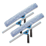 Gritt Commercial Swivel Window Washing Kit with Squeegee and Washer, 18" Wide, 2/Kit (GCEGRI136182PK) Each