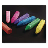 Crayola® Washable Sidewalk Chalk, 4.25" x 0.75 Diameter, Assorted Colors, 16 Sticks/Box (CYO512016) Box of 2