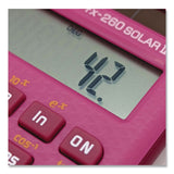 Casio® FX-260 Solar II All-Purpose Scientific Calculator, 10-Digit LCD, Pink (CSOFX260SLRIIPK) Each