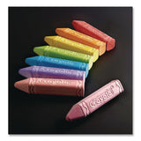 Crayola® Washable Sidewalk Chalk, 4.25" x 0.75 Diameter, Assorted Colors, 16 Sticks/Box (CYO512016) Box of 2
