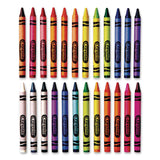 Crayola® Classic Color Crayons, Regular Size, 24 Assorted Colors, 24/Pack, 24 Packs/Box (CYO523036) Each