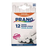 Prang® Hygieia Dustless Board Chalk, 3.25" x 0.38' Diameter, White, 12/Box (DIX31144) Box of 12