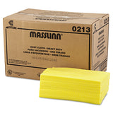 Chix® Masslinn Dust Cloths, 1-Ply, 16 x 24, Unscented, Yellow, 50/Pack, 8 Packs/Carton (CHI0213) 8 Boxes of 50