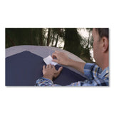 Flex Seal Products® Flex Tape Strong Rubberized Waterproof Tape, 39 mils Thick, 4" x 3", White, 2 Patches/Pack, 24/Carton (FSGTFSWHTMINI) Case of 24