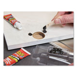 Flex Seal Products® Flex Epoxy Extreme Liquid, Two Tube Set, 1 oz, Dries Black, 8/Carton (FSGEFSBLKR2X15) Case of 8