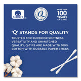 Q-tips® Cotton Swabs, Antibacterial, 300/Pack (EDA17900PK) Pack of 300